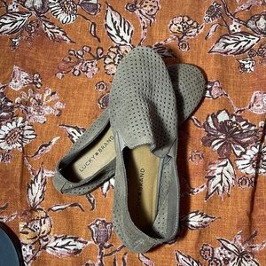 Lucky Brand Carthy Perforated Breathable Ballet Flats
